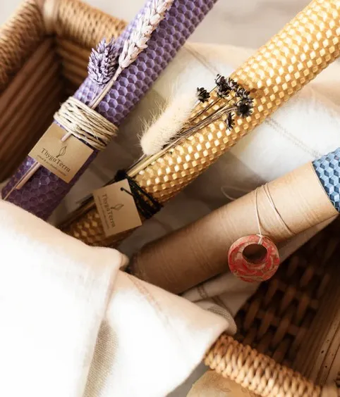 Λαμπάδα από Φύλλο Κηρήθρας - Image 4