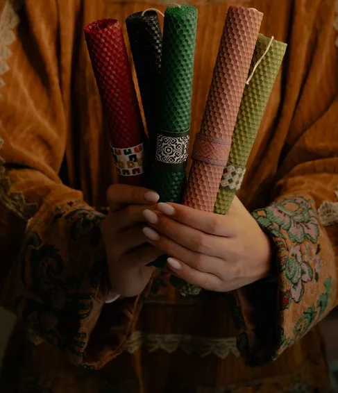 Λαμπάδα από Φύλλο Κηρήθρας - Image 6