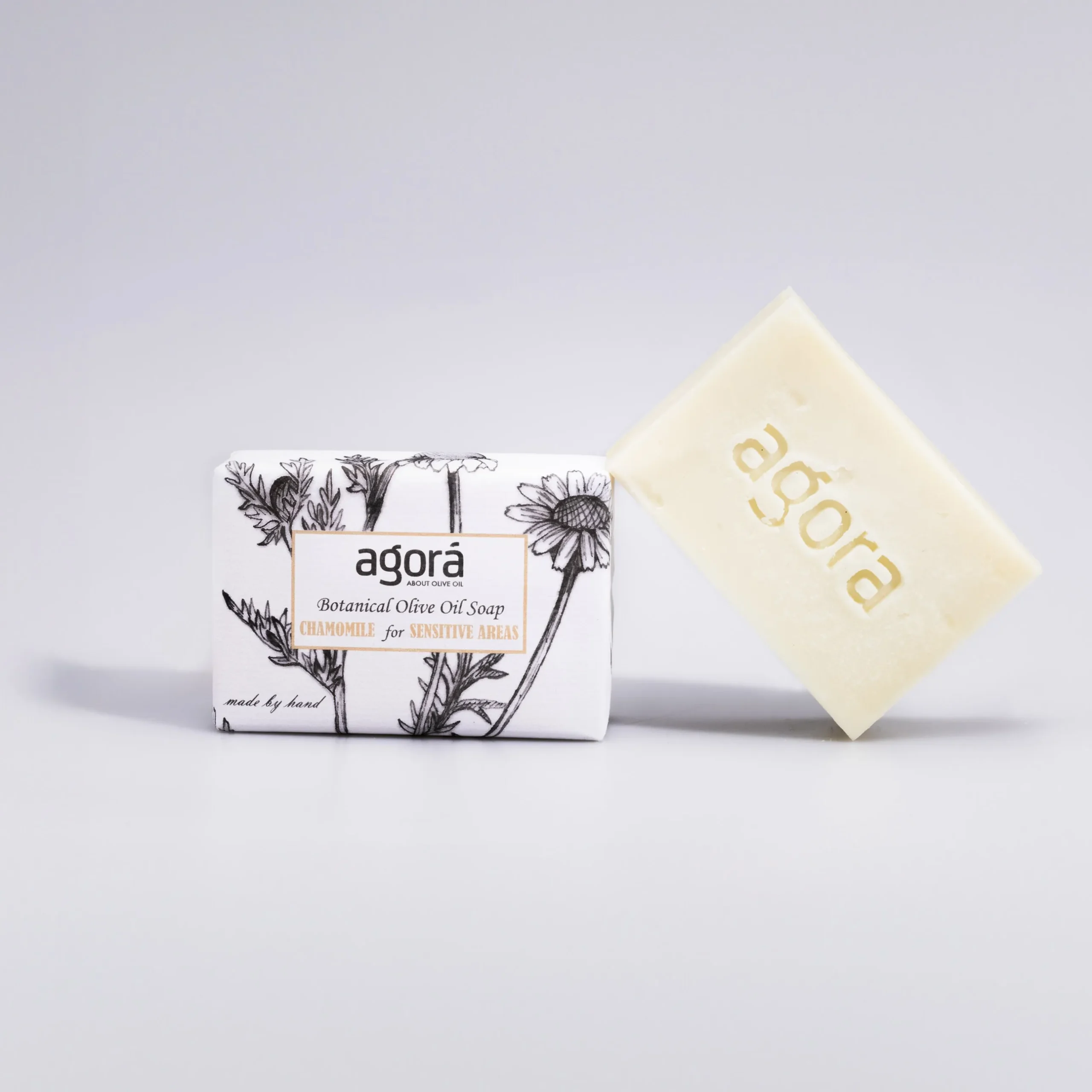 Σαπούνι Χαμομήλι για τις Ευαίσθητες Περιοχές 120gr Agora