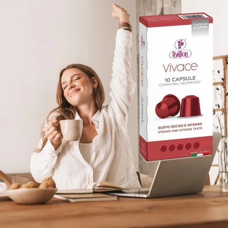 Κάψουλες καφέ Portioli Vivace 10 τεμ
