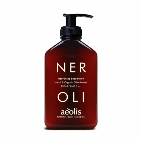 Γαλάκτωμα Σώματος Νερόλι & Φύλλα Ελιάς 200ml Aeolis
