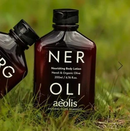 Γαλάκτωμα Σώματος Νερόλι & Φύλλα Ελιάς 200ml Aeolis