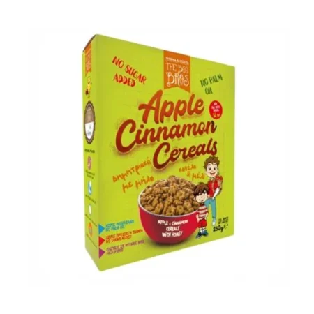 Δημητριακά Μήλο Κανέλα Μέλι 250gr The Bee Bros