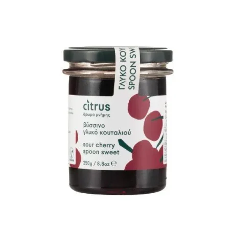 Βύσσινο Γλυκό Κουταλιού 250gr