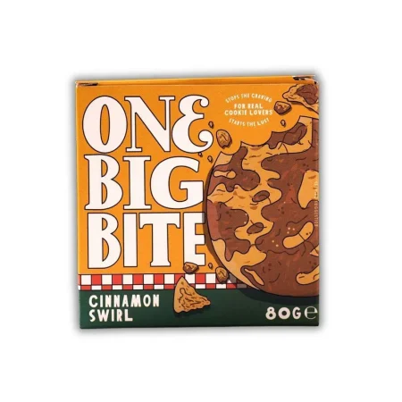 Μπισκότο Cinamon Swirl One Big Bite 80gr