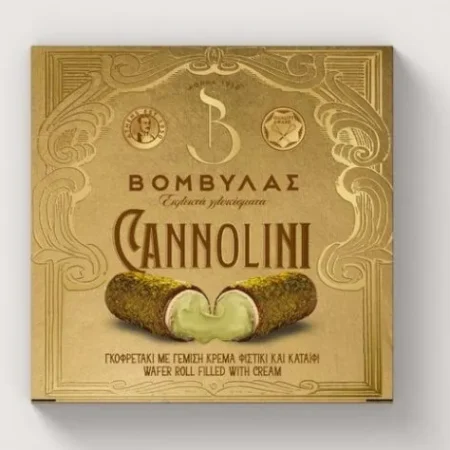 Γκοφρετάκι με Γέμιση Φυστίκι Κανταίφι 170gr Βομβύλας