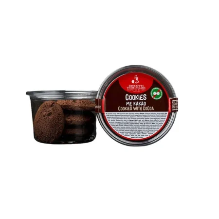 Cookies Κακάο Χωρίς Προσθήκη Ζάχαρης 120gr