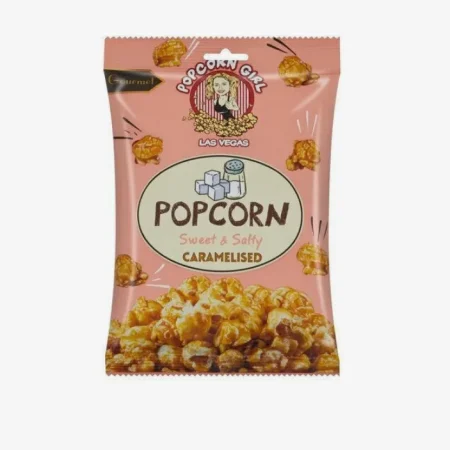 Popcorn Καραμελωμένο Γλυκό & Αλμυρό Girl Las Vegas 65gr