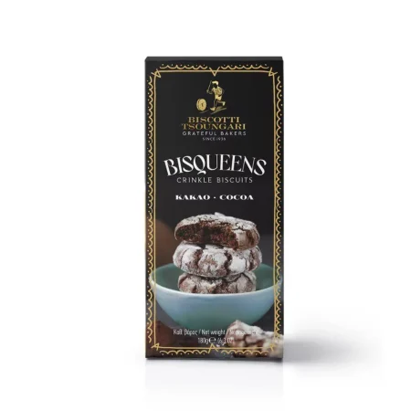 Bisqueens Crinkle Cocoa 180gr