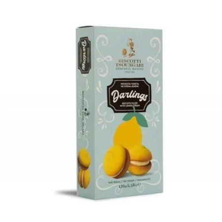 Μπισκότα με Κρέμα Λεμόνι 140gr Darlings
