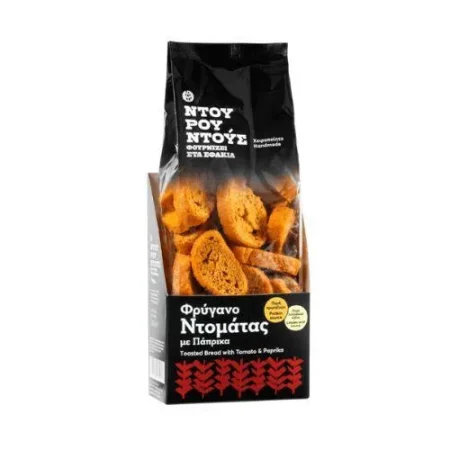 Παραδοσιακό Φρύγανο Ντομάτας με Πάπρικα 180gr