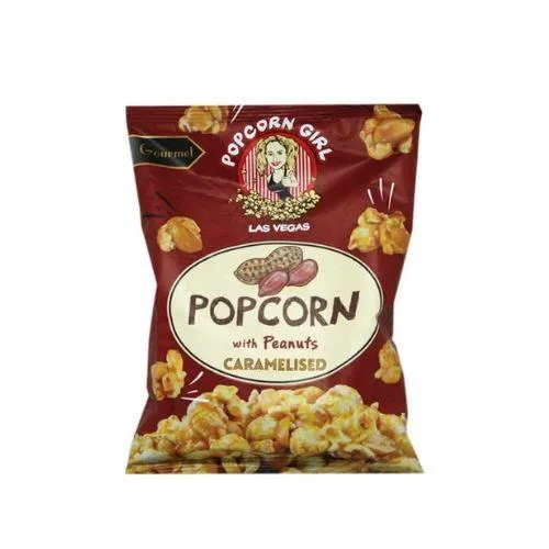 Popcorn Καραμελωμένο με Φιστίκια Girl Las Vegas 65gr