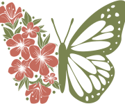butterfly transparent icon
